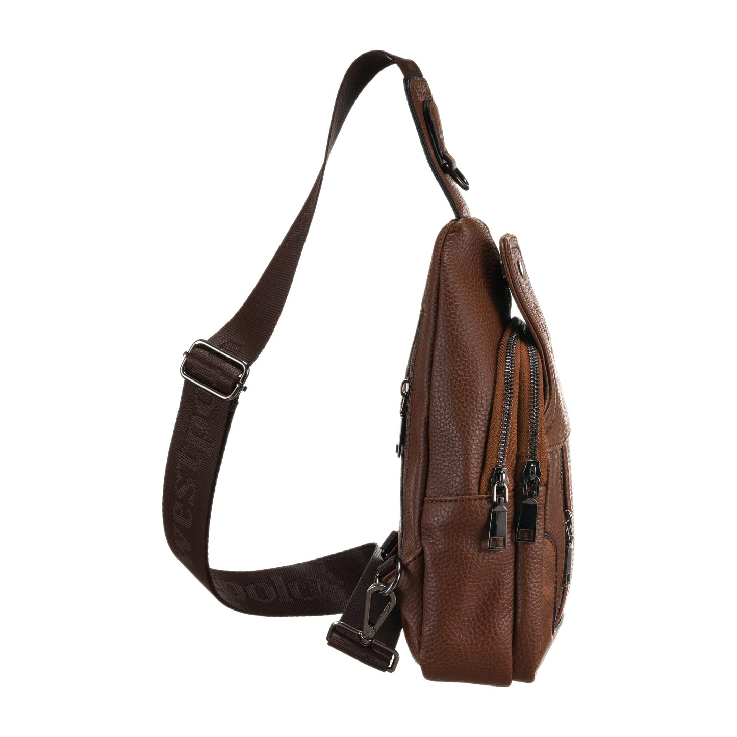 PU Leather Crossbody Bag, 7038