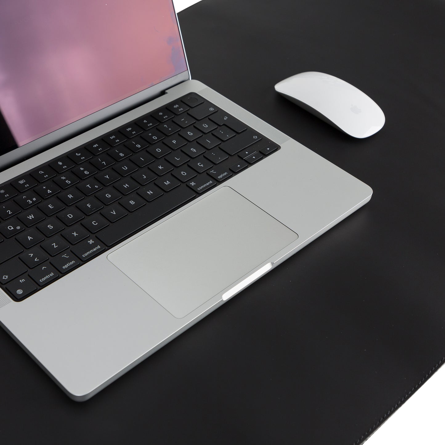 Natural Leather Desk Mat Medium