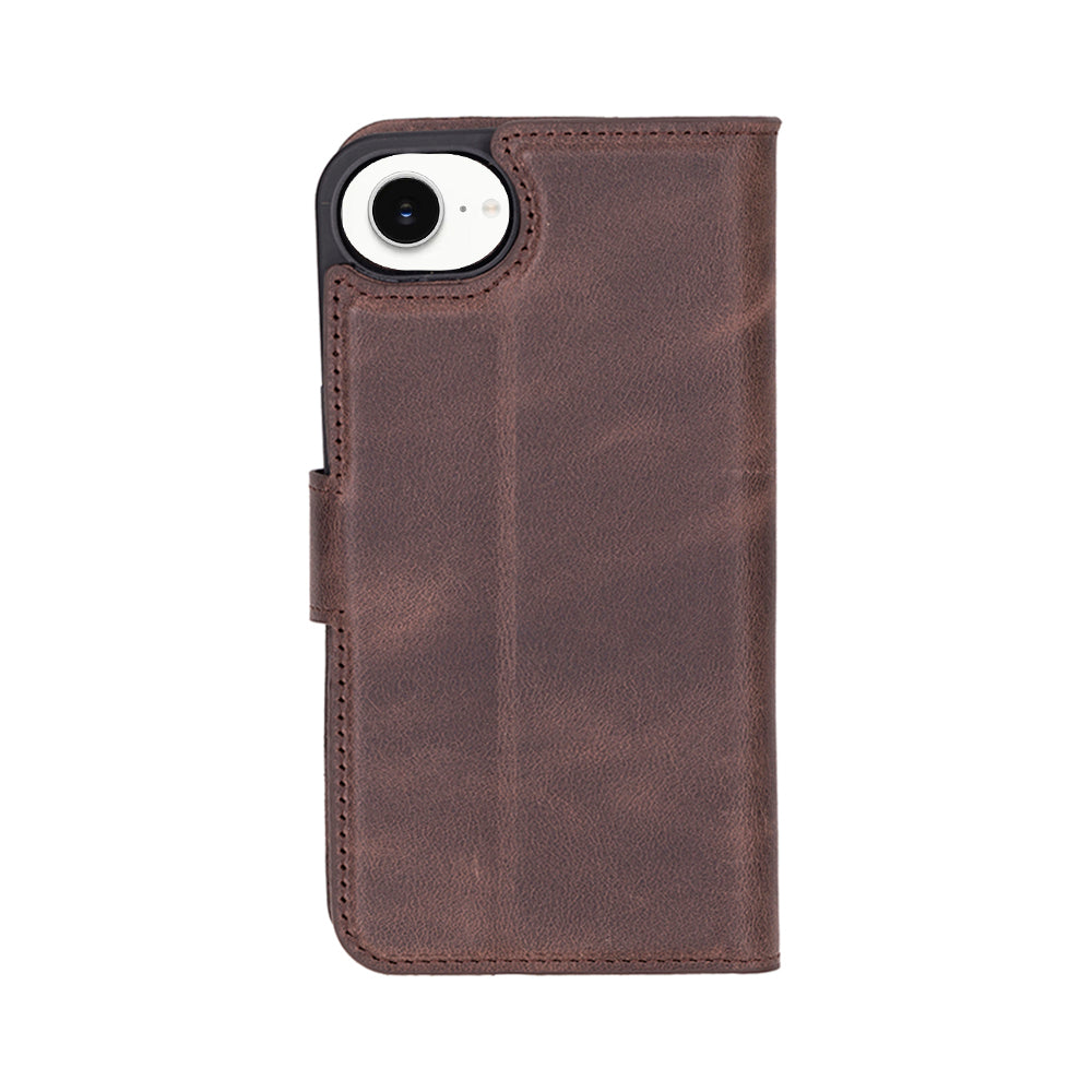 Magic iPhone 16E Leather Detachable Wallet Case