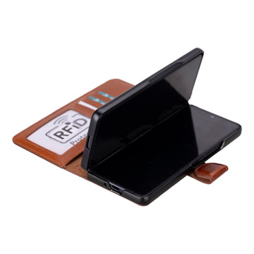 Wallet ID Leather Google Pixel 10 Pro Fold Folio Case