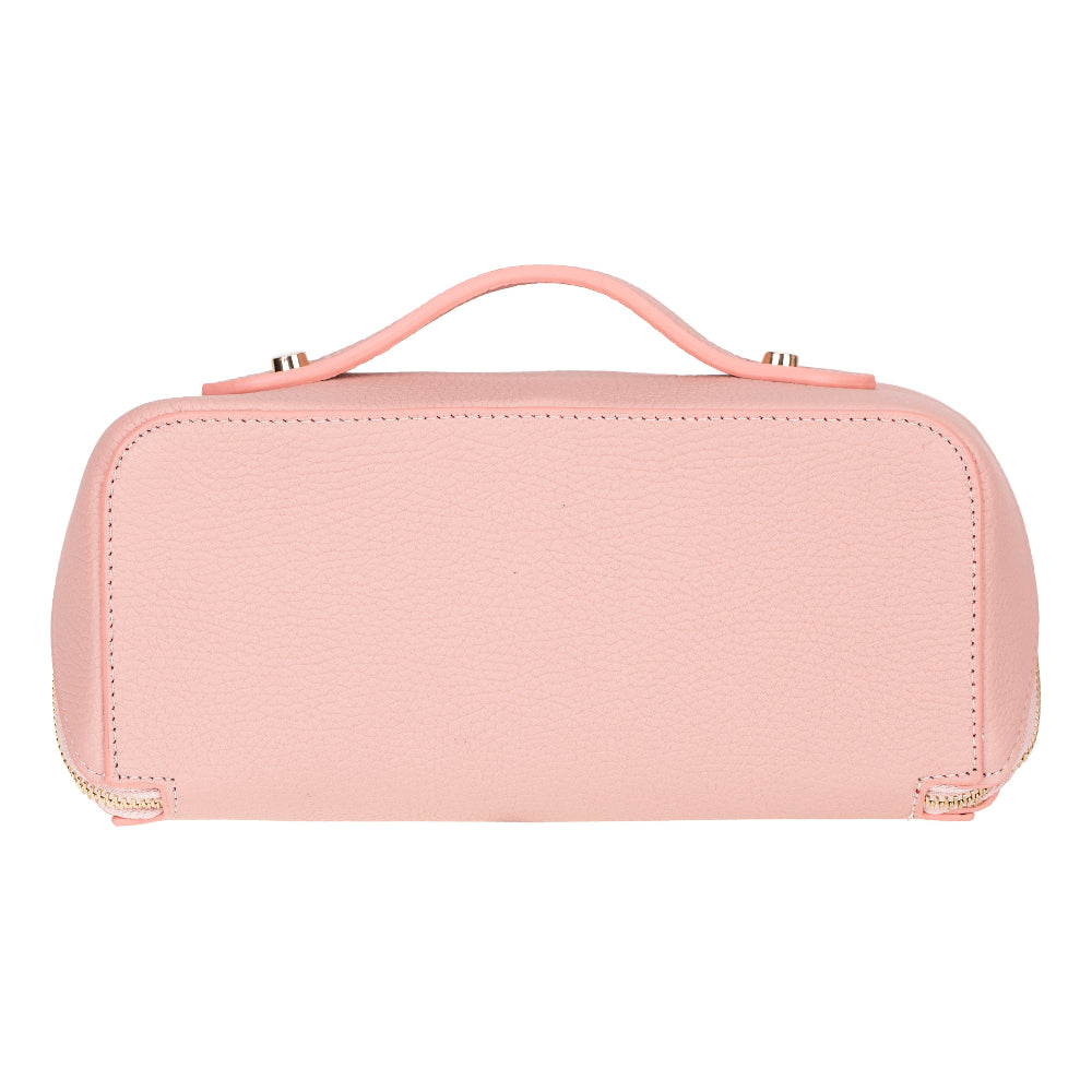Soluno Leather Makeup Bag
