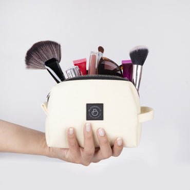 Butter Yellow Makeup Bag