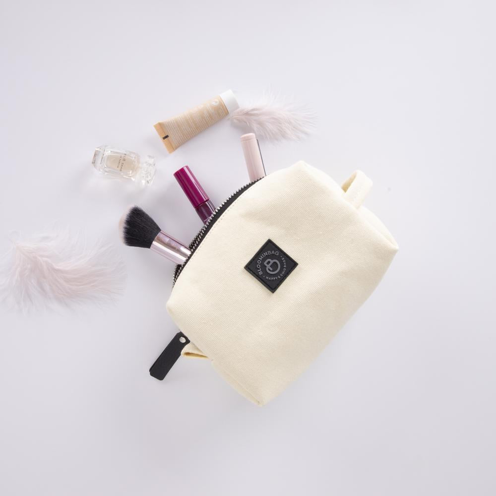 Butter Yellow Makeup Bag