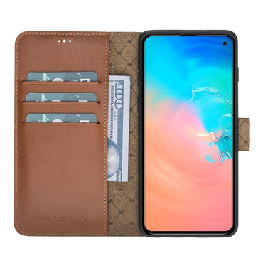 Bouletta Samsung Galaxy S10 Series Magnetic Detachble Leather Wallet Case Cover