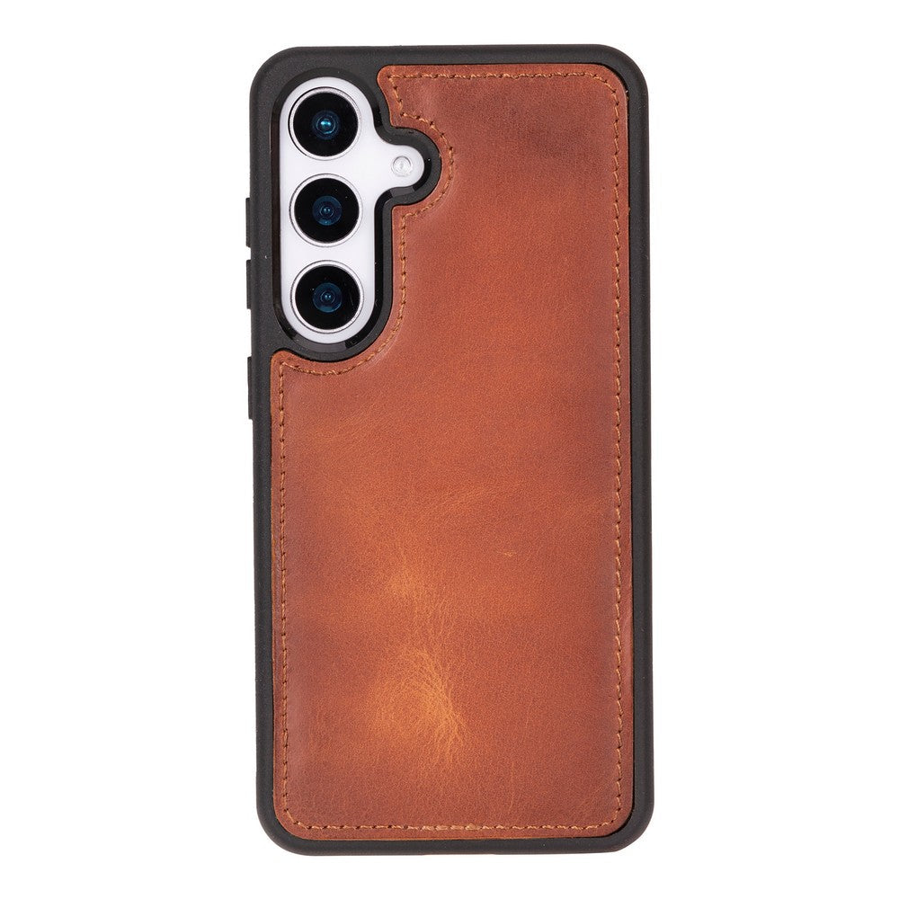 Santa Samsung Galaxy S25 Leather Detachable Wallet Case
