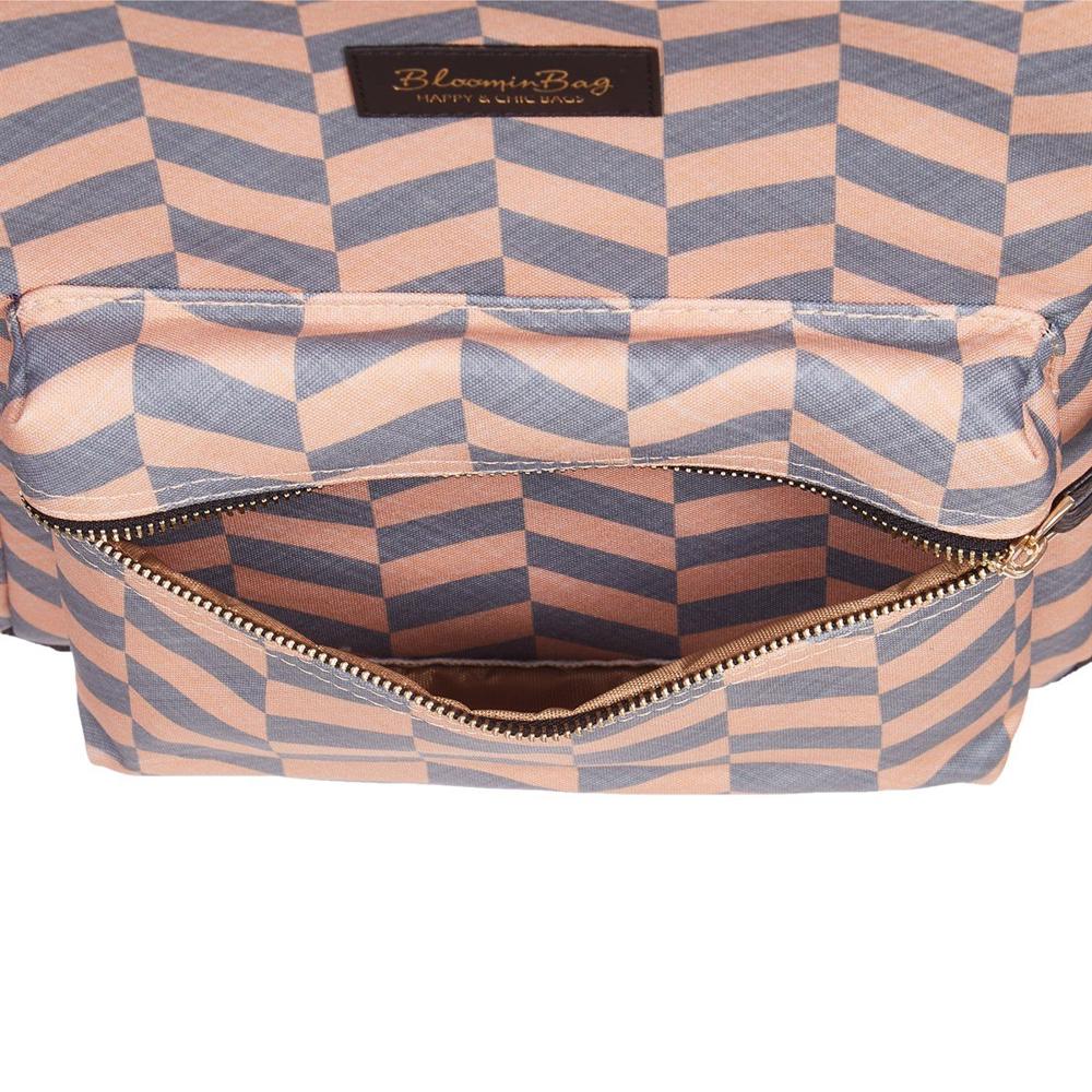 BloominBag Smokey Chevron 13-14 Inch MacBook / Laptop Backpack_7