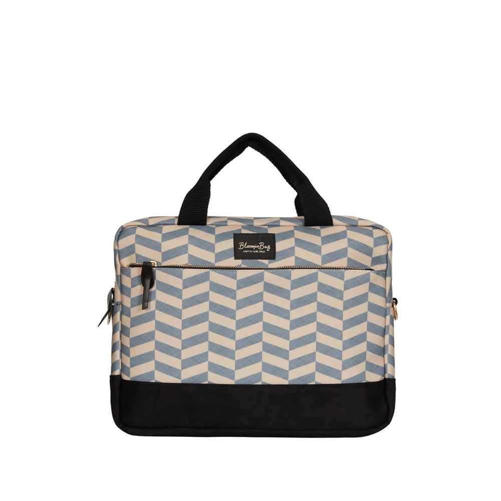 BloominBag Smokey Chevron 15-16 Inch Laptop / MacBook Bag_1