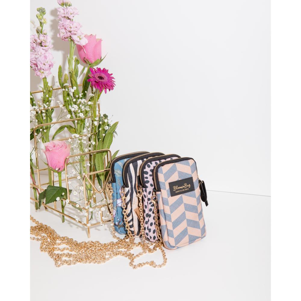 BloominBag Smokey Chevron Cell Phone Crossbody Bag_6