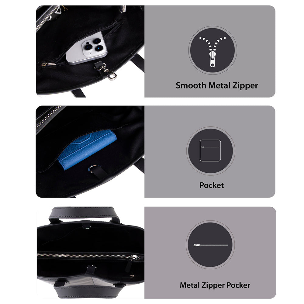 Valetto Leather Tote Bag