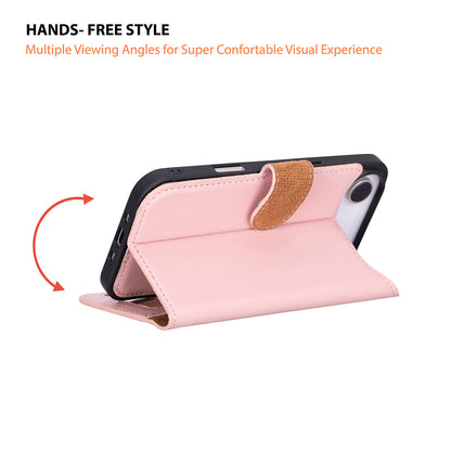 Magic iPhone 17 Air Leather Detachable Wallet Case