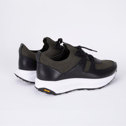 Trust Shoes D4203Y Leather Men’s Shoes - Green/Black