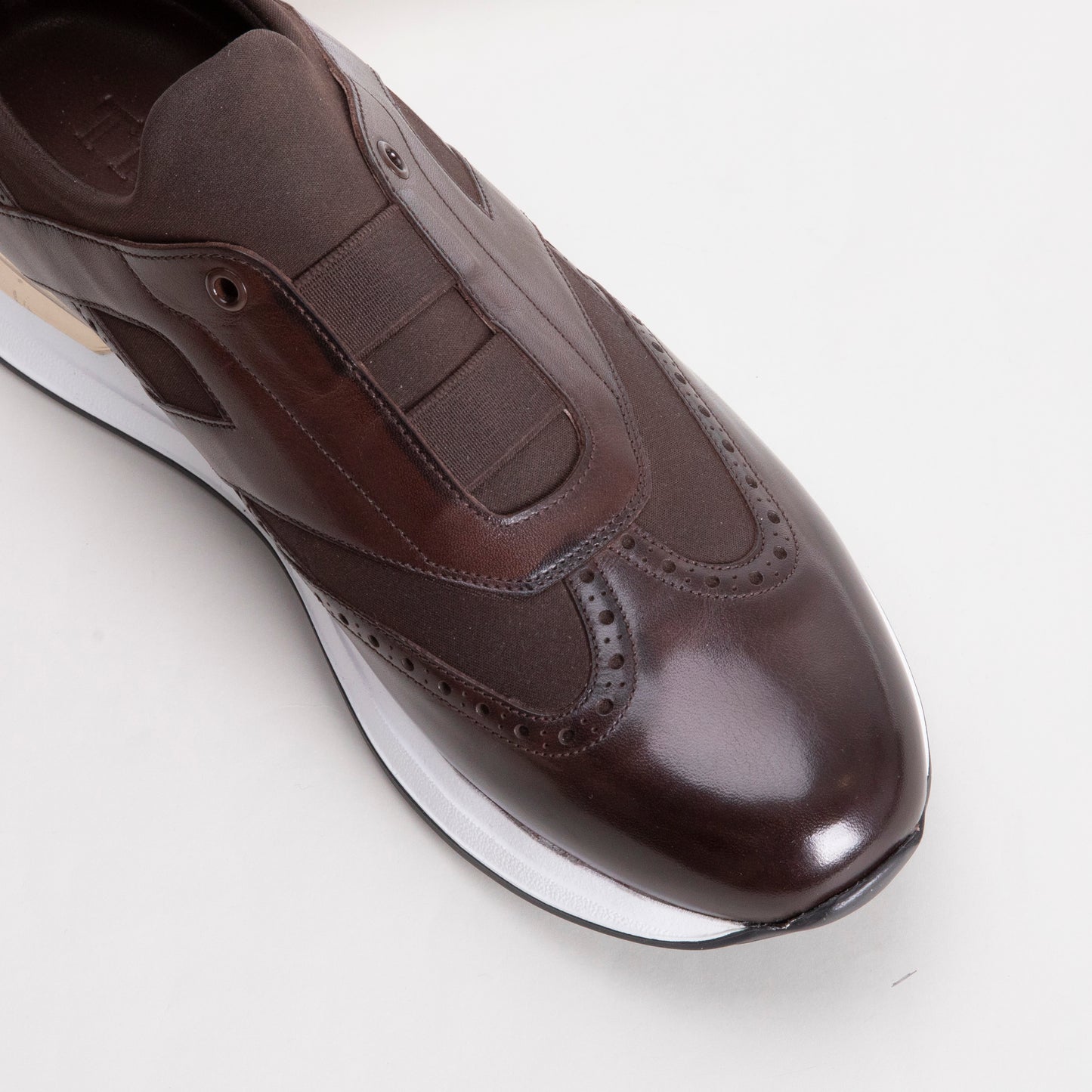 Trust Shoes D548T Leather Men's Sneakers – Brown