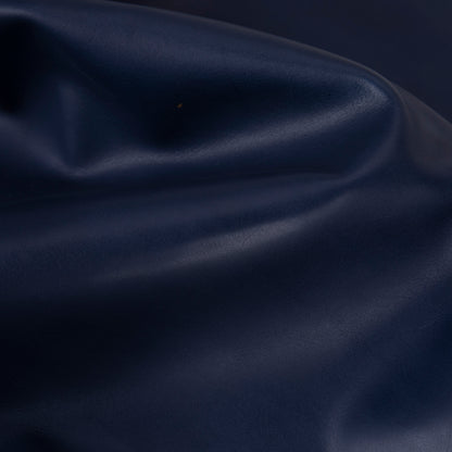 Trust Shoes D8017X Leather Men's Slip-On Sneakers – Navy