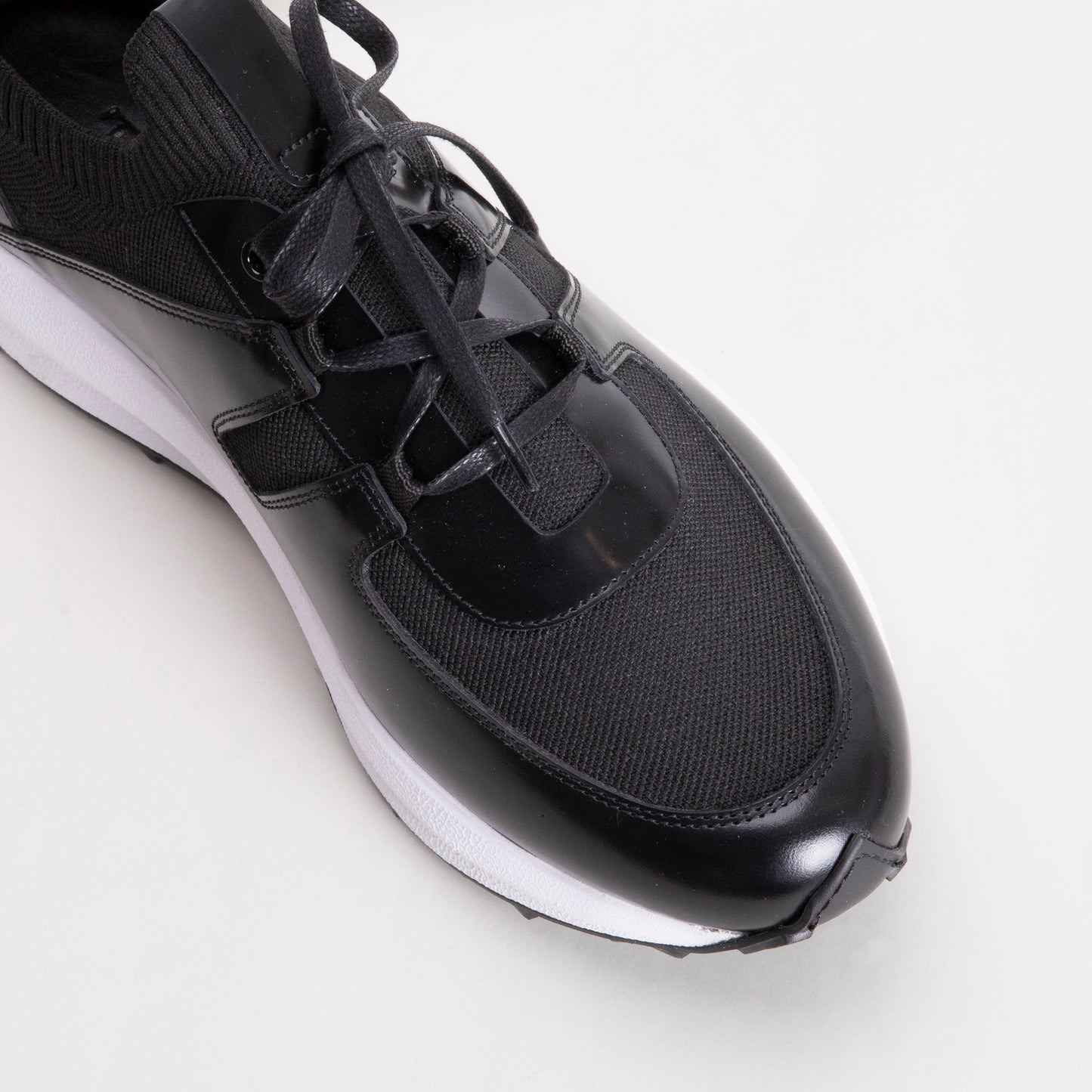 Trust Shoes D4203Y Leather Men’s Shoes - Black/Black