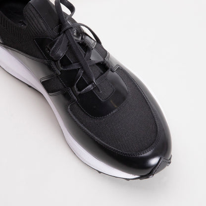 Trust Shoes D4203Y Leather Men’s Shoes - Black/Black