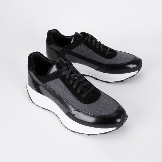 Trust Shoes D4200Y Leather Men’s Shoes - Black