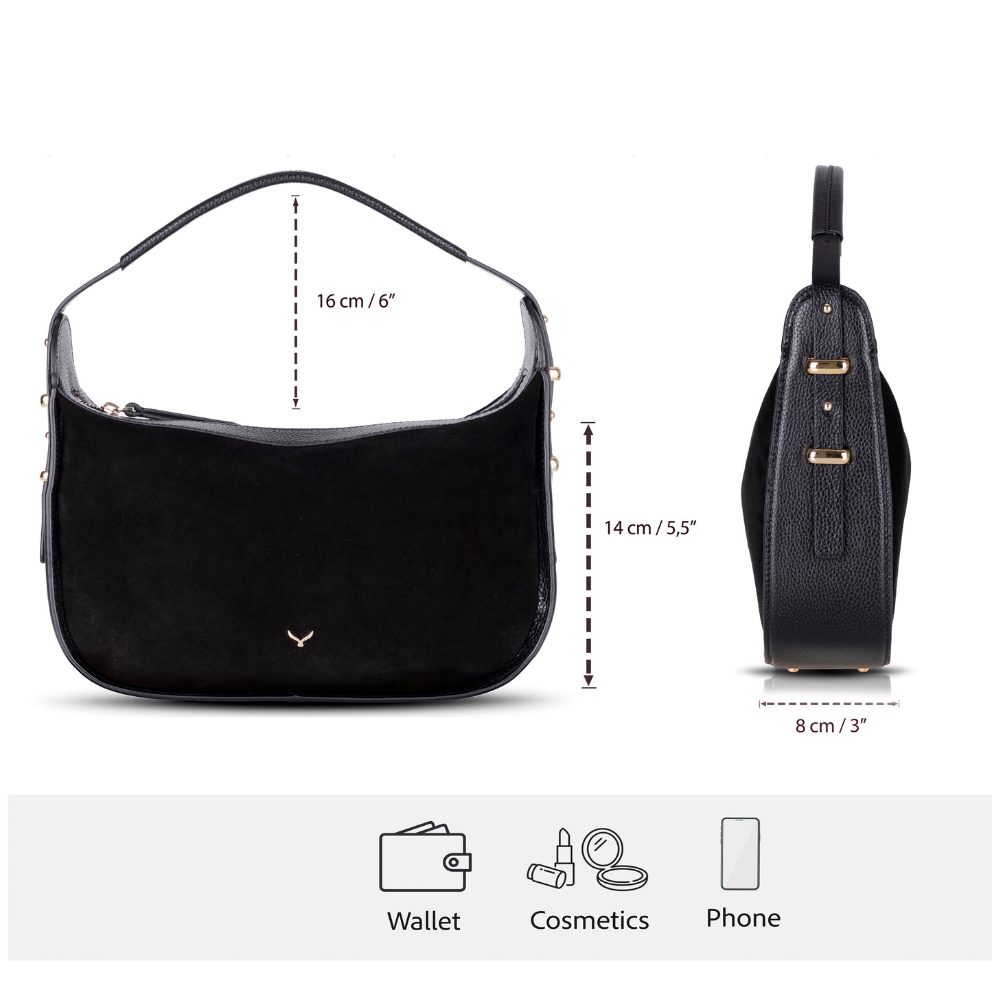 Dolcezza Suede Leather Women's Bag