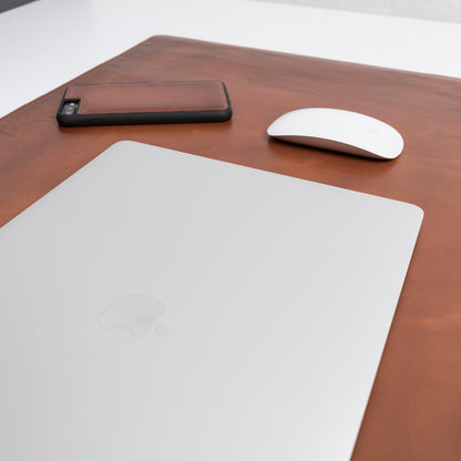 Axion Natural Leather Desk Mat