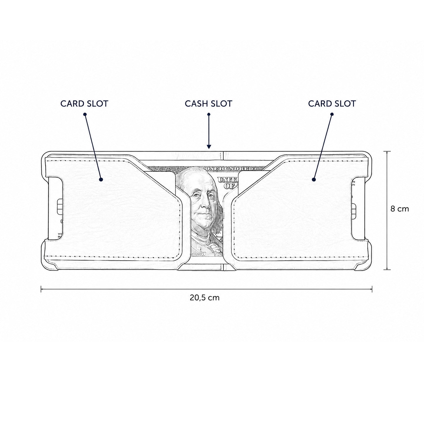 Valdes Leather Men's Wallet