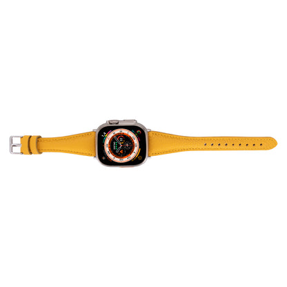 Slim Leather Apple Watch Band