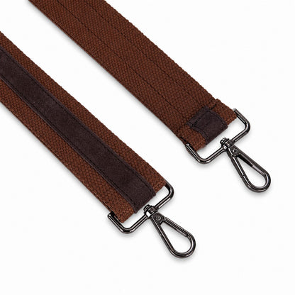 Mocha Croco Still Genuine Suede Leather 13-14 Inch MacBook & Laptop Bag