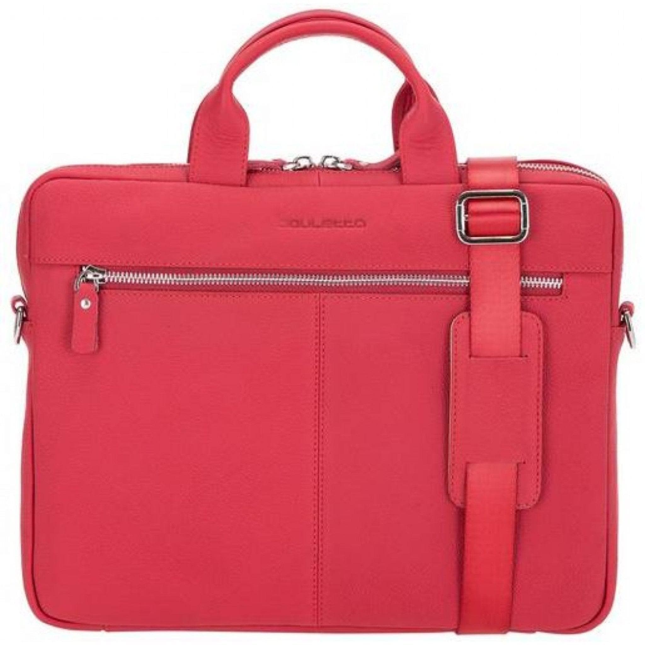 Bouletta 16" Apollo Genuine Leather Bags Apple MacBook Pro / Mac Book Air / Notebook Red