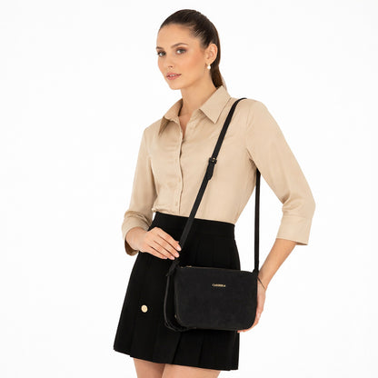 Carrera Melora Suede Leather Women's Bag