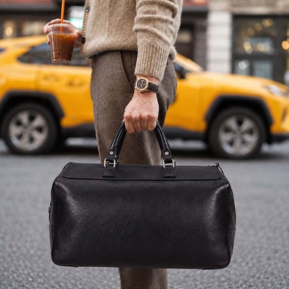 Marcovio Leather Travel Bag