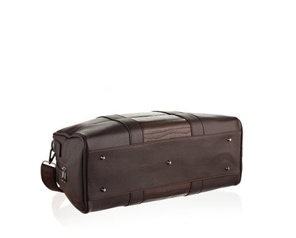 PU Leather Weekend Duffle Bag, 7027