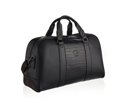PU Leather Weekend Duffle Bag, 7027