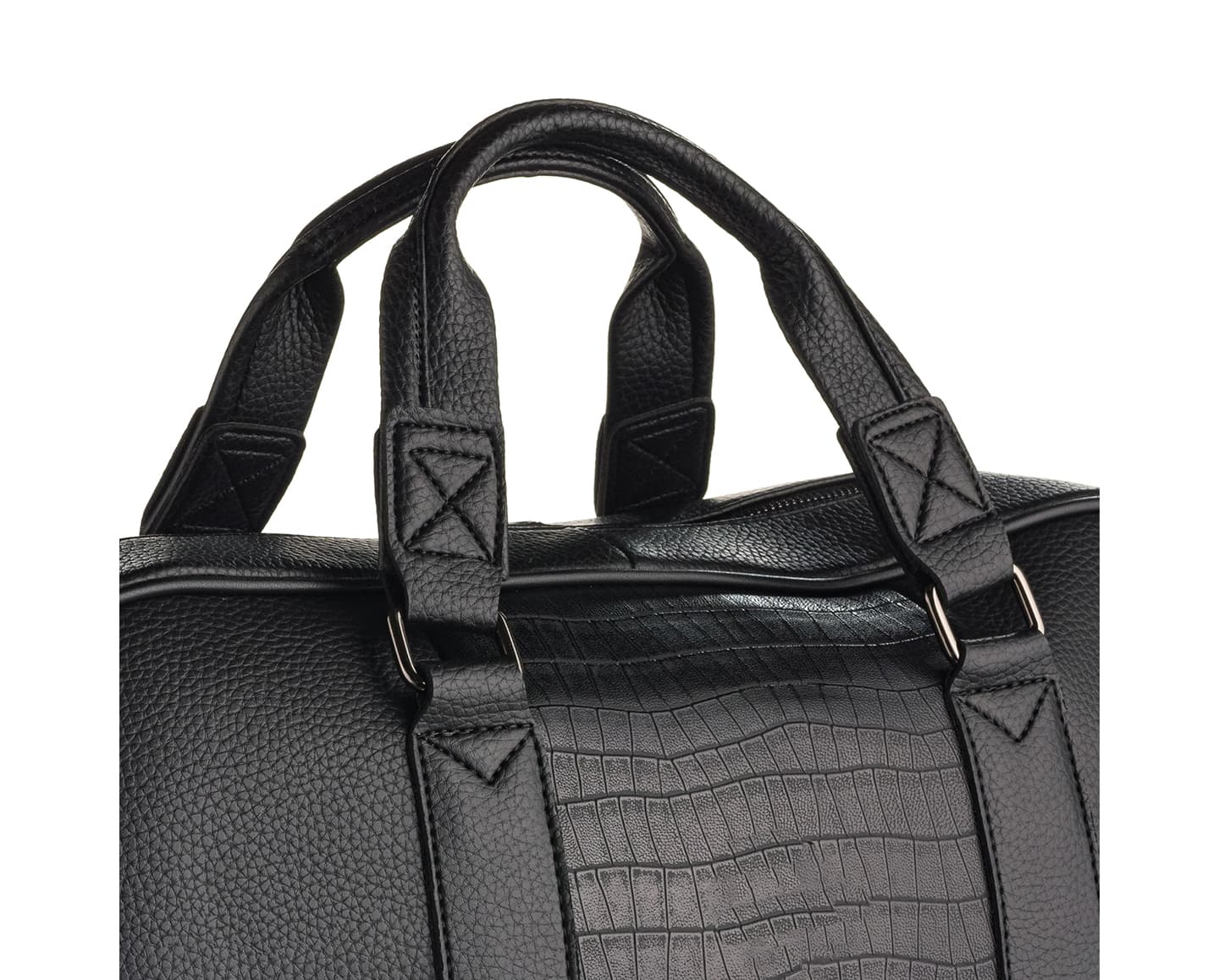 PU Leather Weekend Duffle Bag, 7027