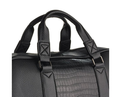 PU Leather Weekend Duffle Bag, 7027