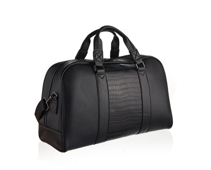 PU Leather Weekend Duffle Bag, 7027