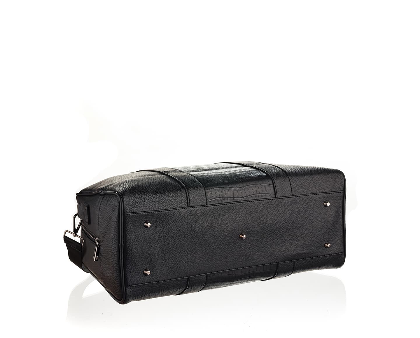 PU Leather Weekend Duffle Bag, 7027
