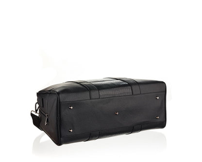 PU Leather Weekend Duffle Bag, 7027