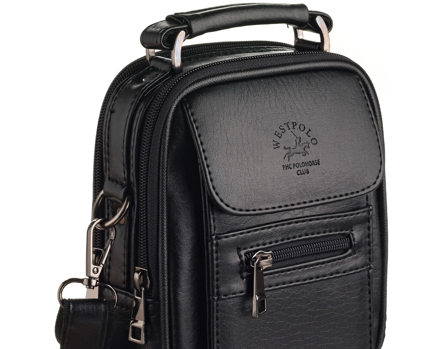 PU Leather Men's Handbag, 3001