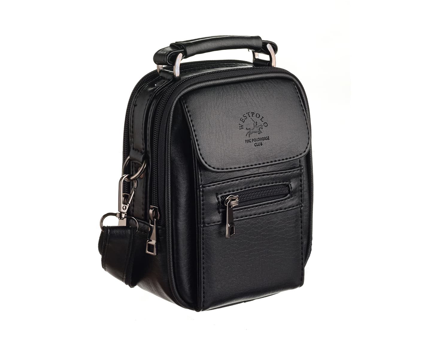 PU Leather Men's Handbag, 3001