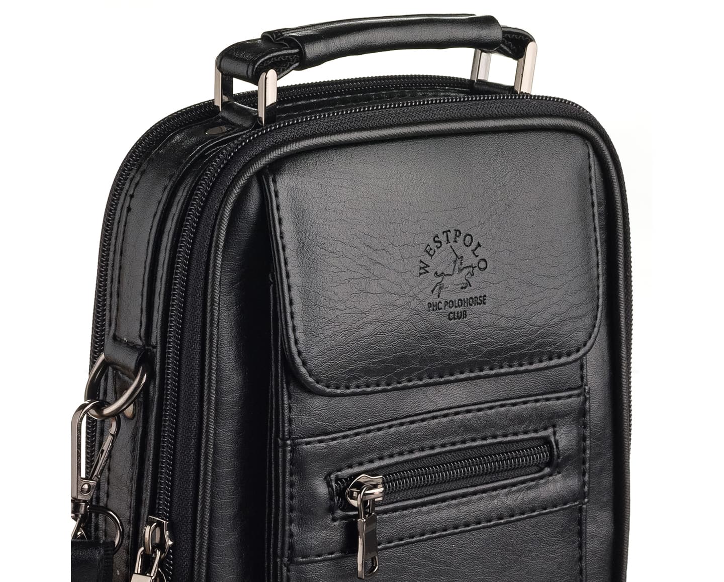 PU Leather Men's Handbag, 3002