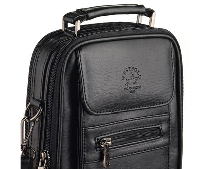 PU Leather Men's Handbag, 3002