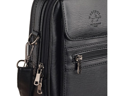 PU Leather Men's Handbag, 3002