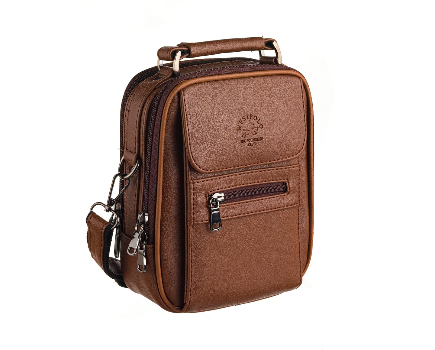 PU Leather Men's Handbag, 3002