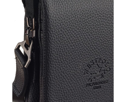 PU Leather Messenger Bag, 4001