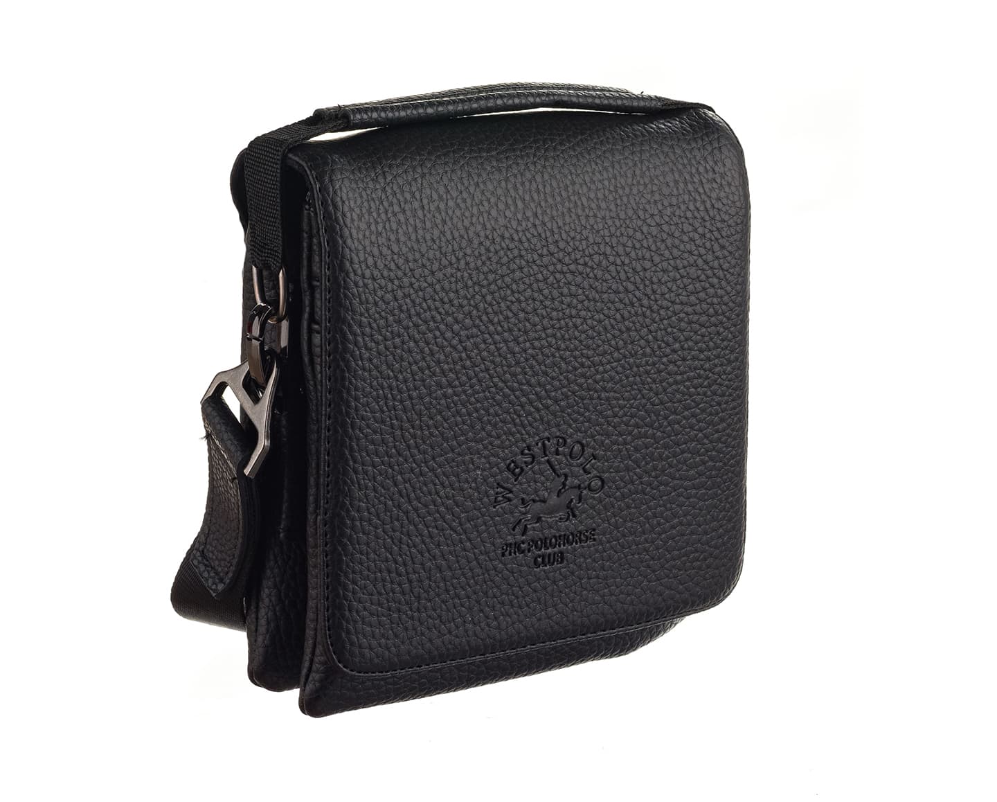 PU Leather Messenger Bag, 4001