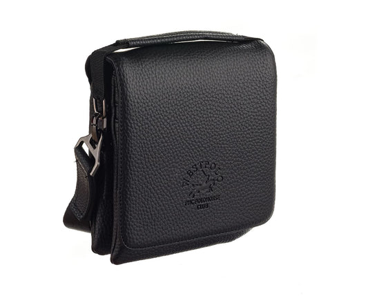 PU Leather Messenger Bag, 4001