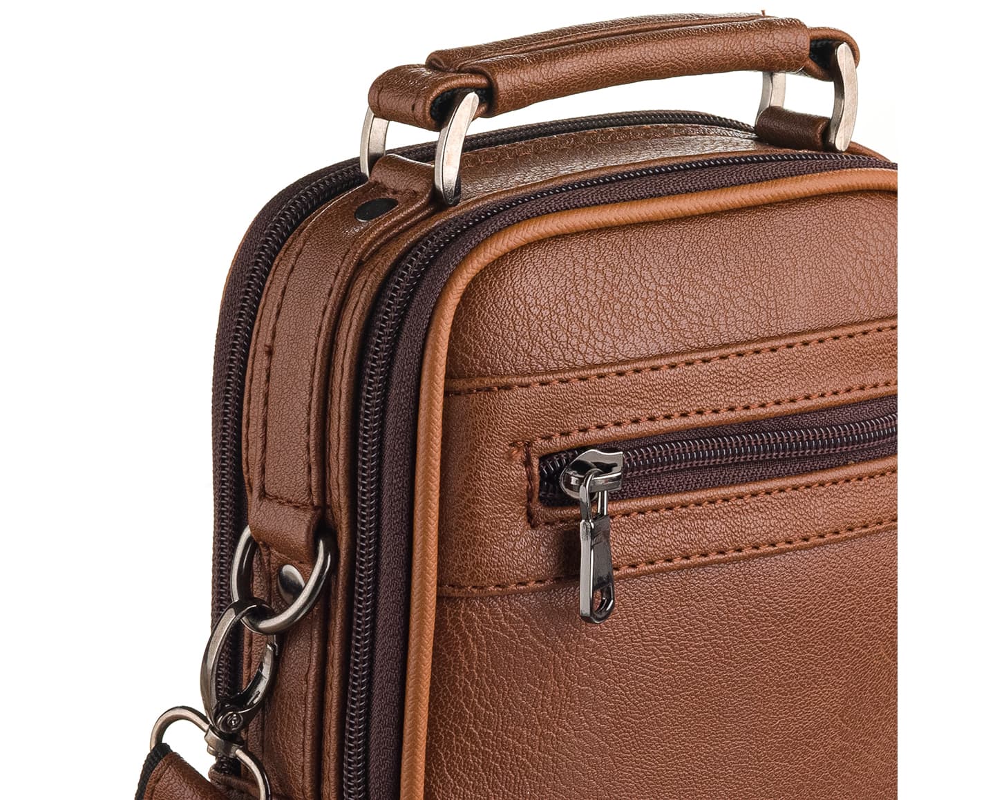 PU Leather Men's Handbag, 3001
