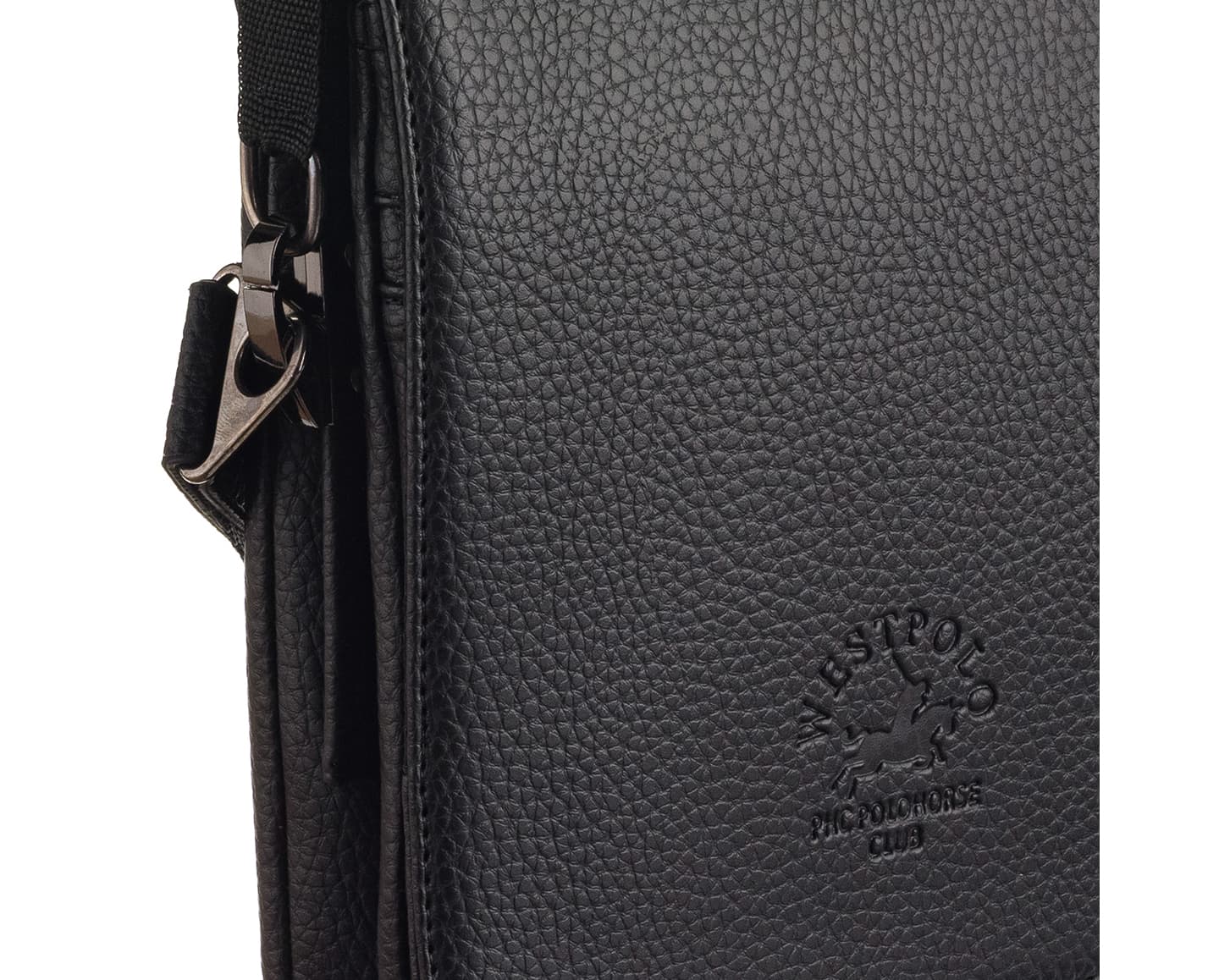 PU Leather Messenger Bag, 4002
