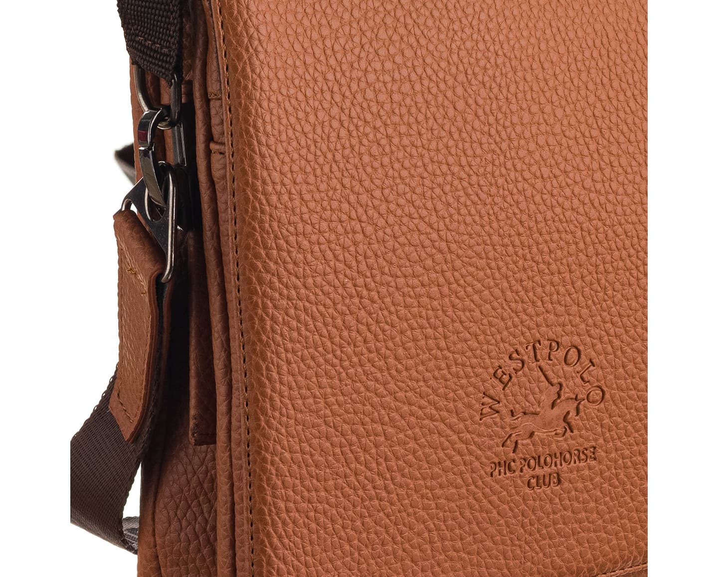 PU Leather Messenger Bag, 4002