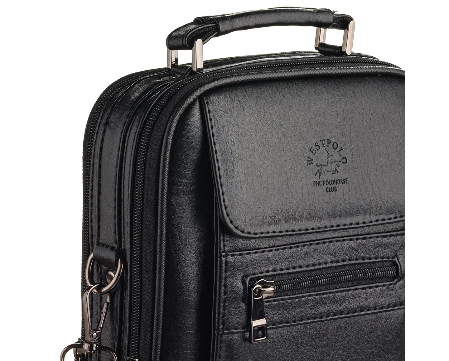 PU Leather Men's Handbag, 3003