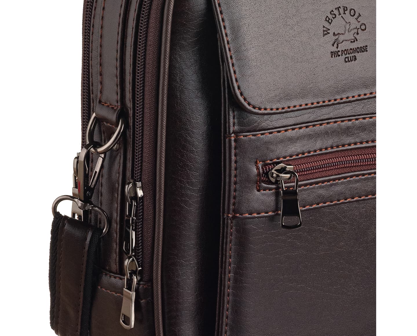 PU Leather Men's Handbag, 3003