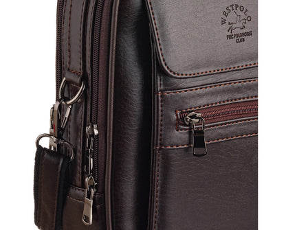 PU Leather Men's Handbag, 3003